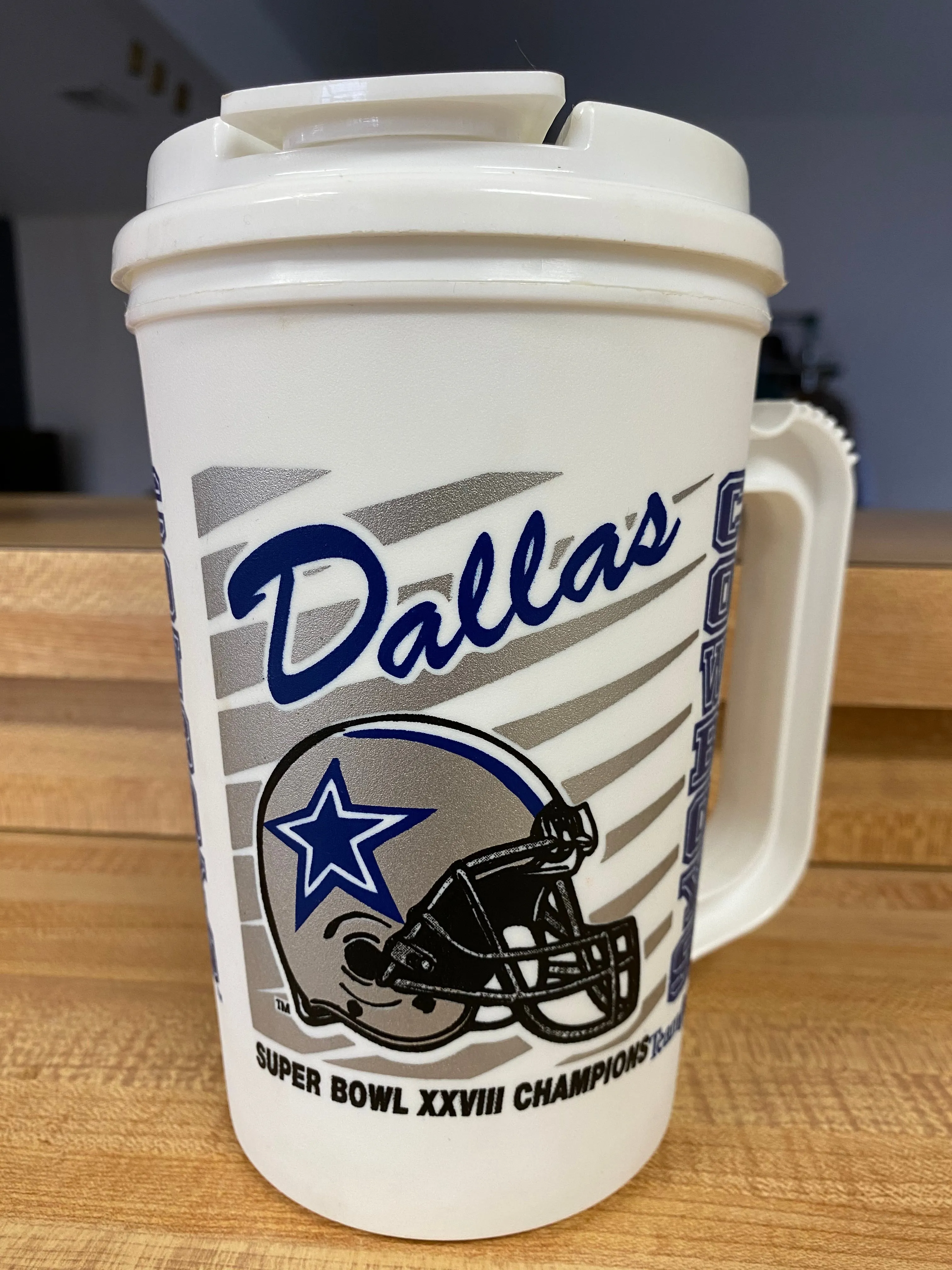 1994 Super Bowl XXVIII Cowboys Thermos