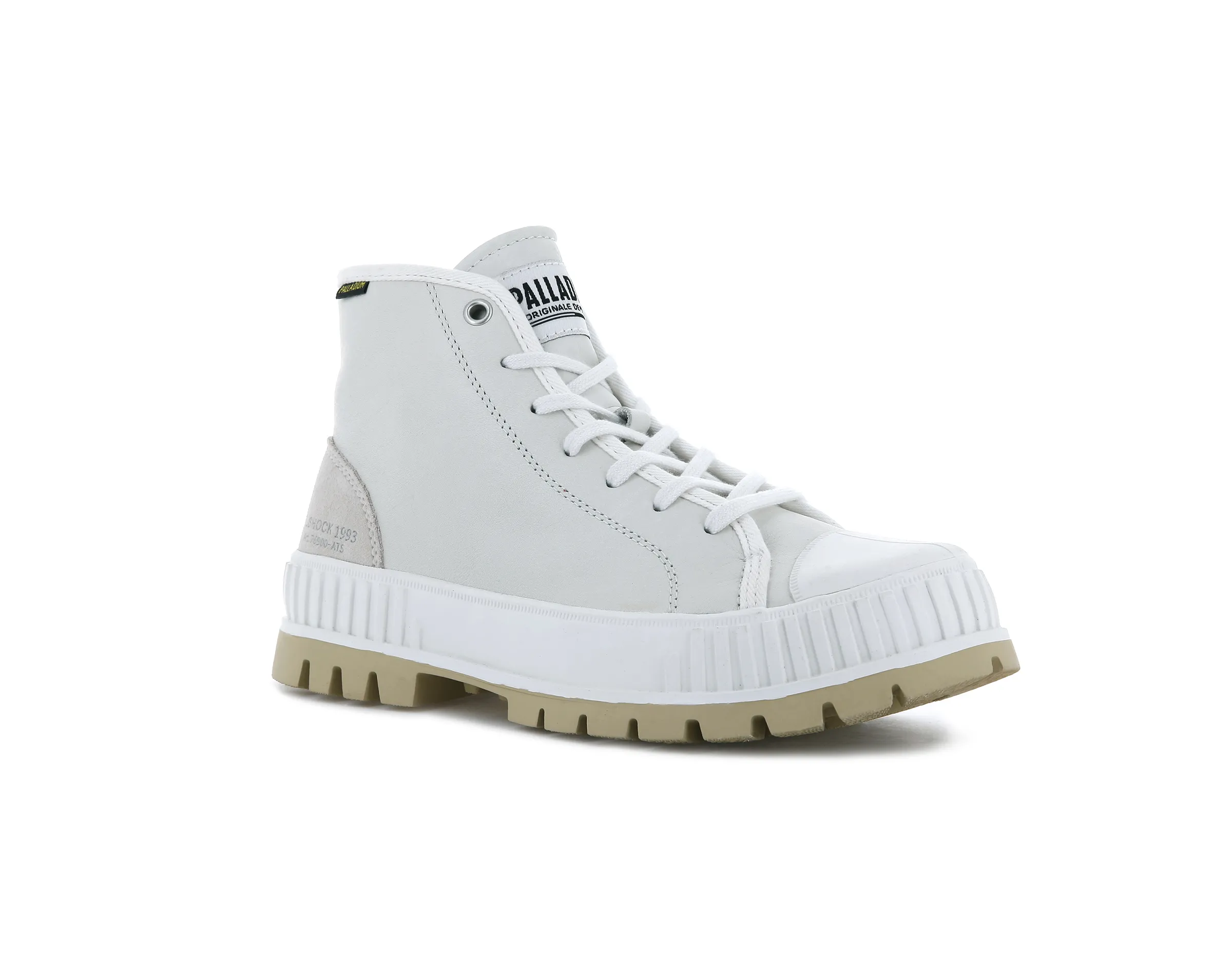 76900-116-M | PALLASHOCK MID OG LEATHER | STAR WHITE