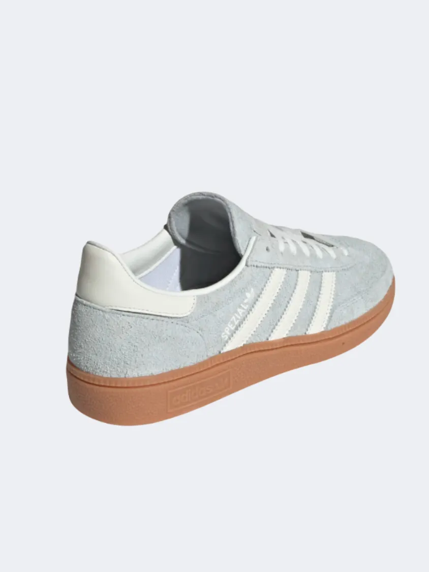 Adidas Handball Spezial Women Original Shoes Silver/White/Gum