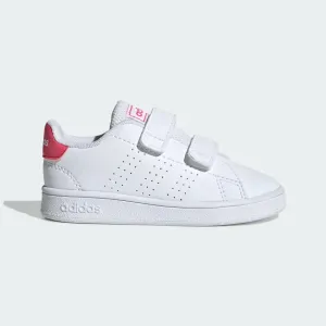 ADIDAS INFANT ADVANTAGE I - WHITE/PINK