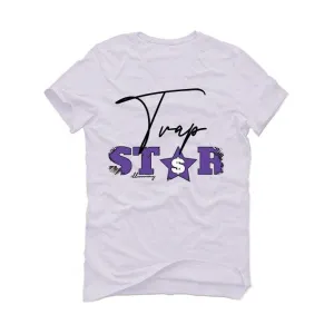 Air Jordan 1 Retro High OG “Court Purple” White T-Shirt (Trap Star)