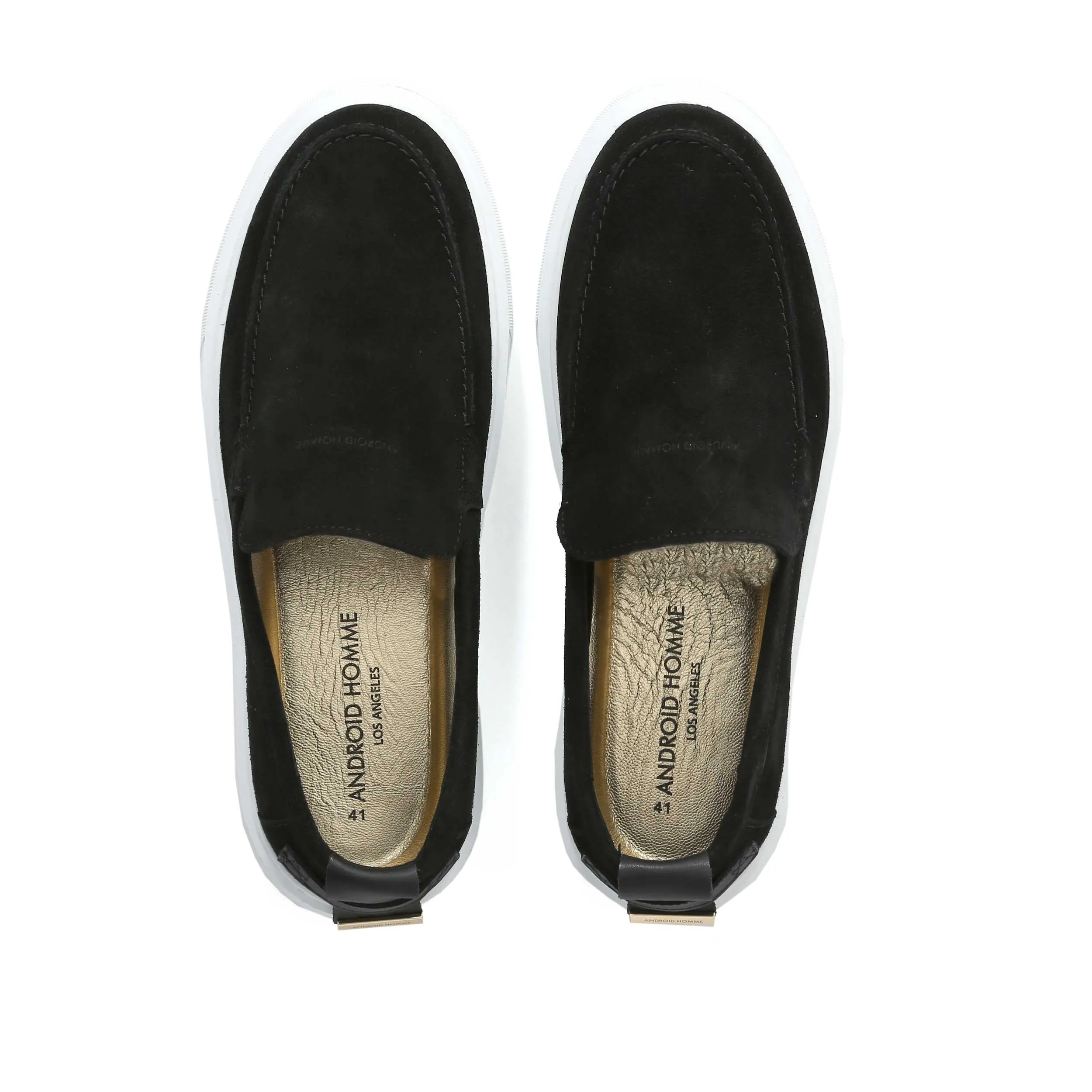 Android Homme Oversized Loafer in Black & White