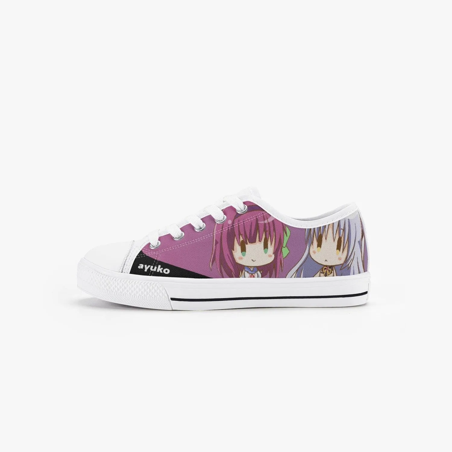 Angel Beats Yuri Kids A-Star Low Anime Shoes