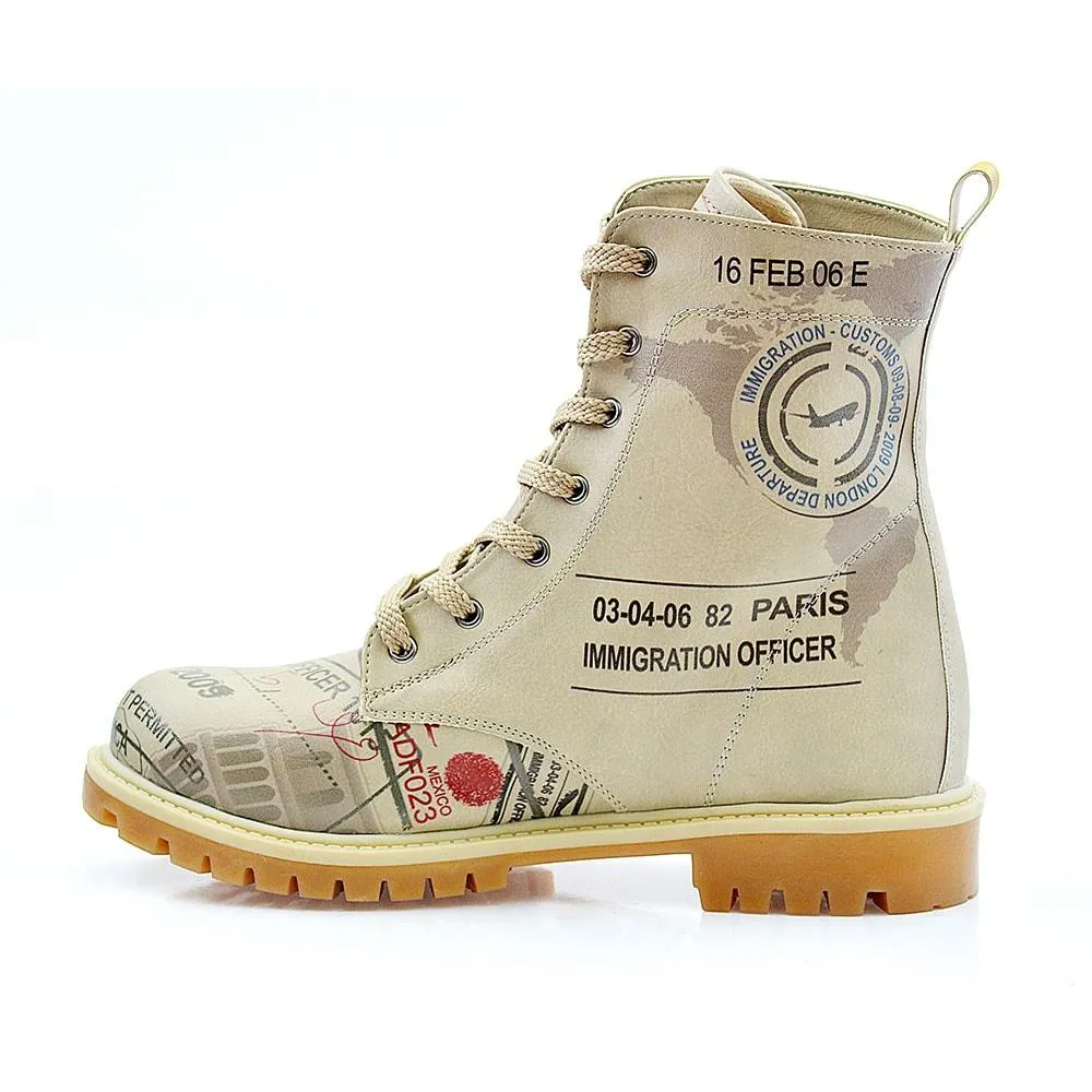 Army Airplane Long Boots TMB1011