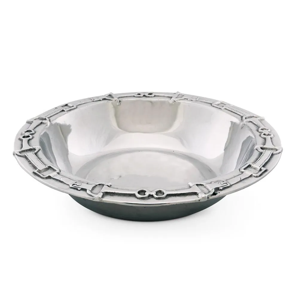 Arthur Court Equestrian Tack Serving Bowl