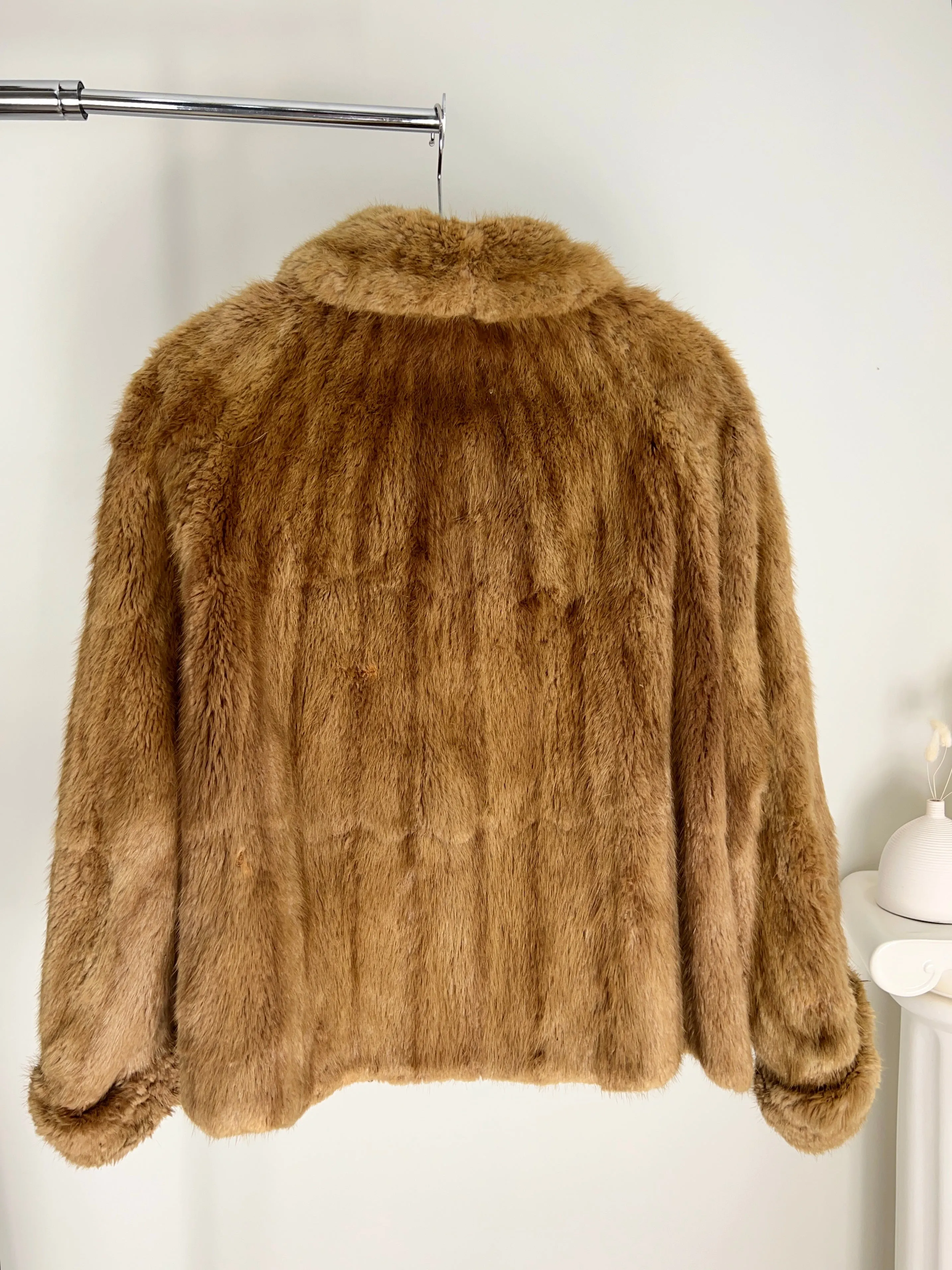 AUTHENTIC VINTAGE FOX FUR COAT