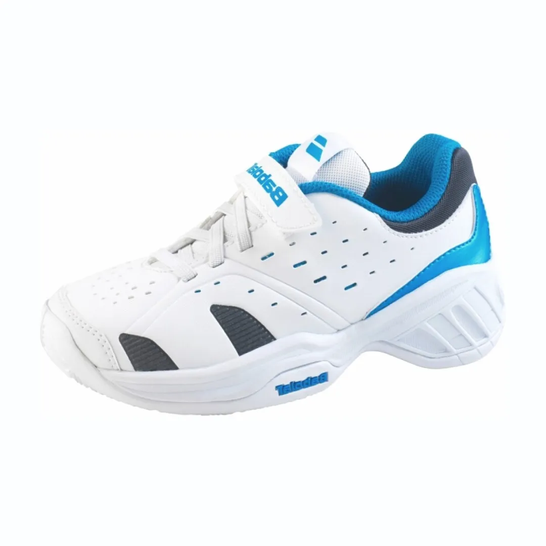 Babolat Drive 3 32S1491 Tennis Shoes Juniors (White/Blue)