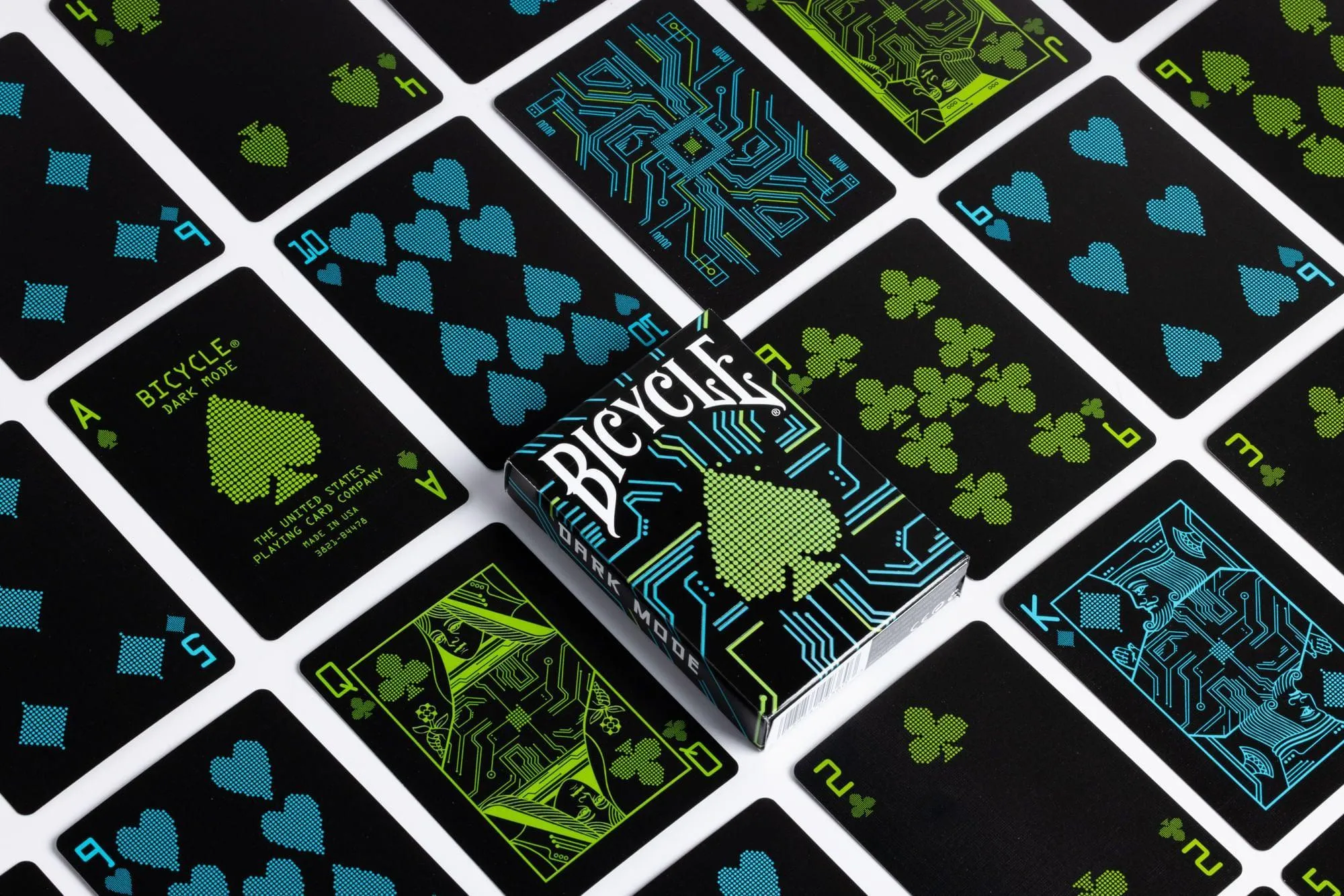 Bicycle Dark Mode Playing Cards by USPCC