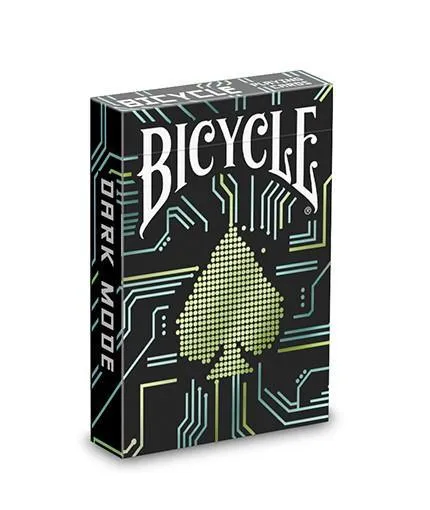 Bicycle Dark Mode Playing Cards by USPCC