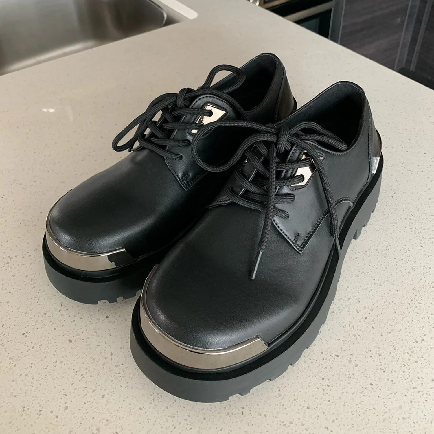 Black Leather Shoes