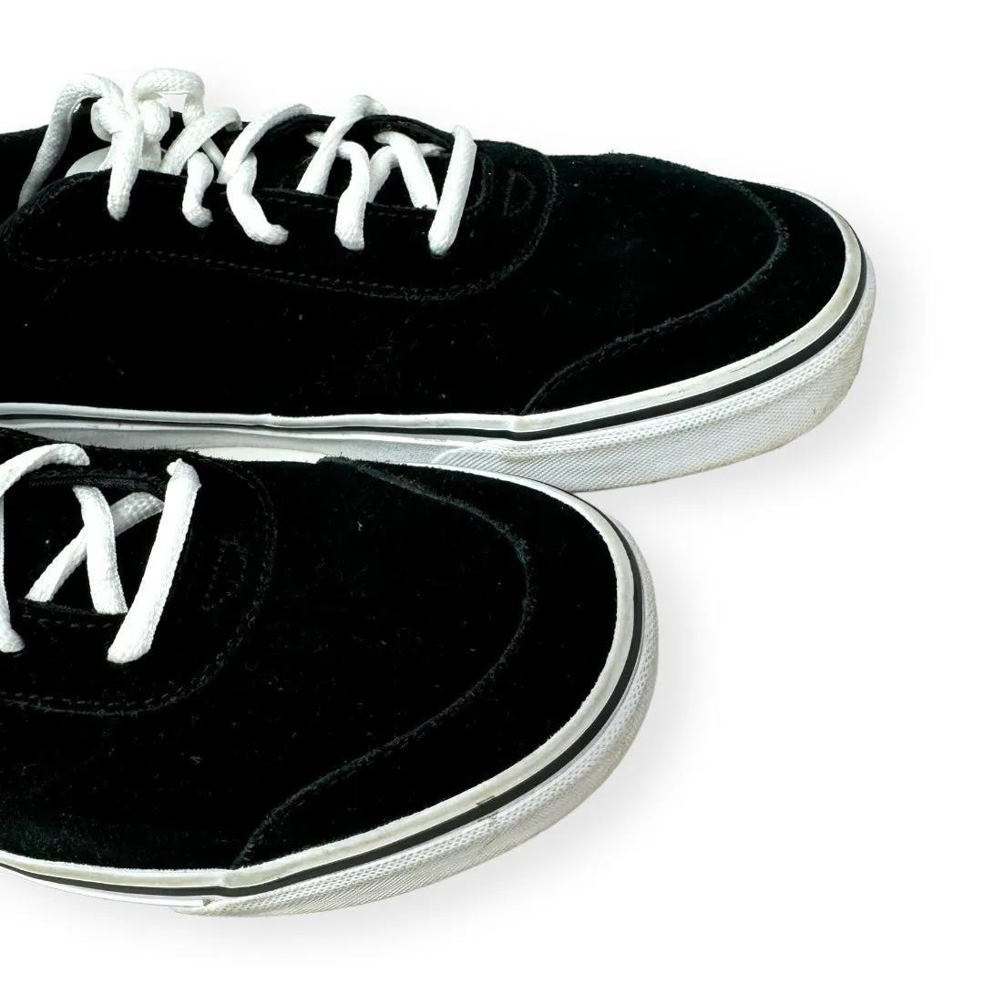 Black Shoes Athletic Vans, Size 8.5