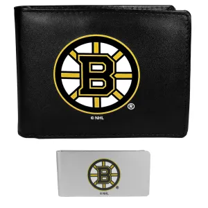 Boston Bruins Bi-fold Wallet & Money Clip