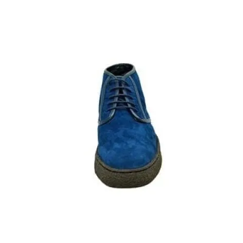 British Walkers Playboy Kaydence Men's Navy Blue Suede