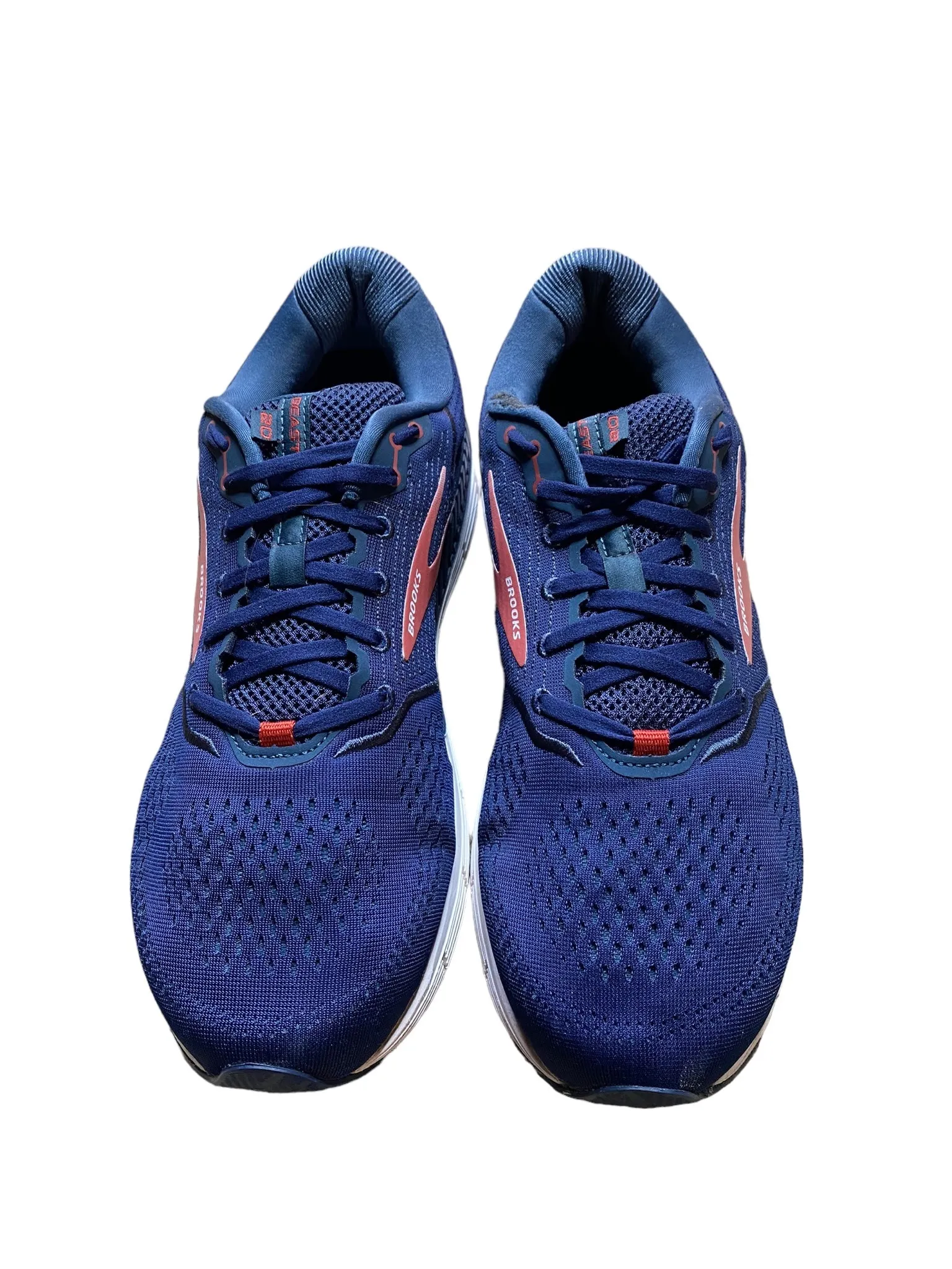 Brooks Beast 20 Blue Red Running Shoes Men's (Size: 12.5) 1103272E480