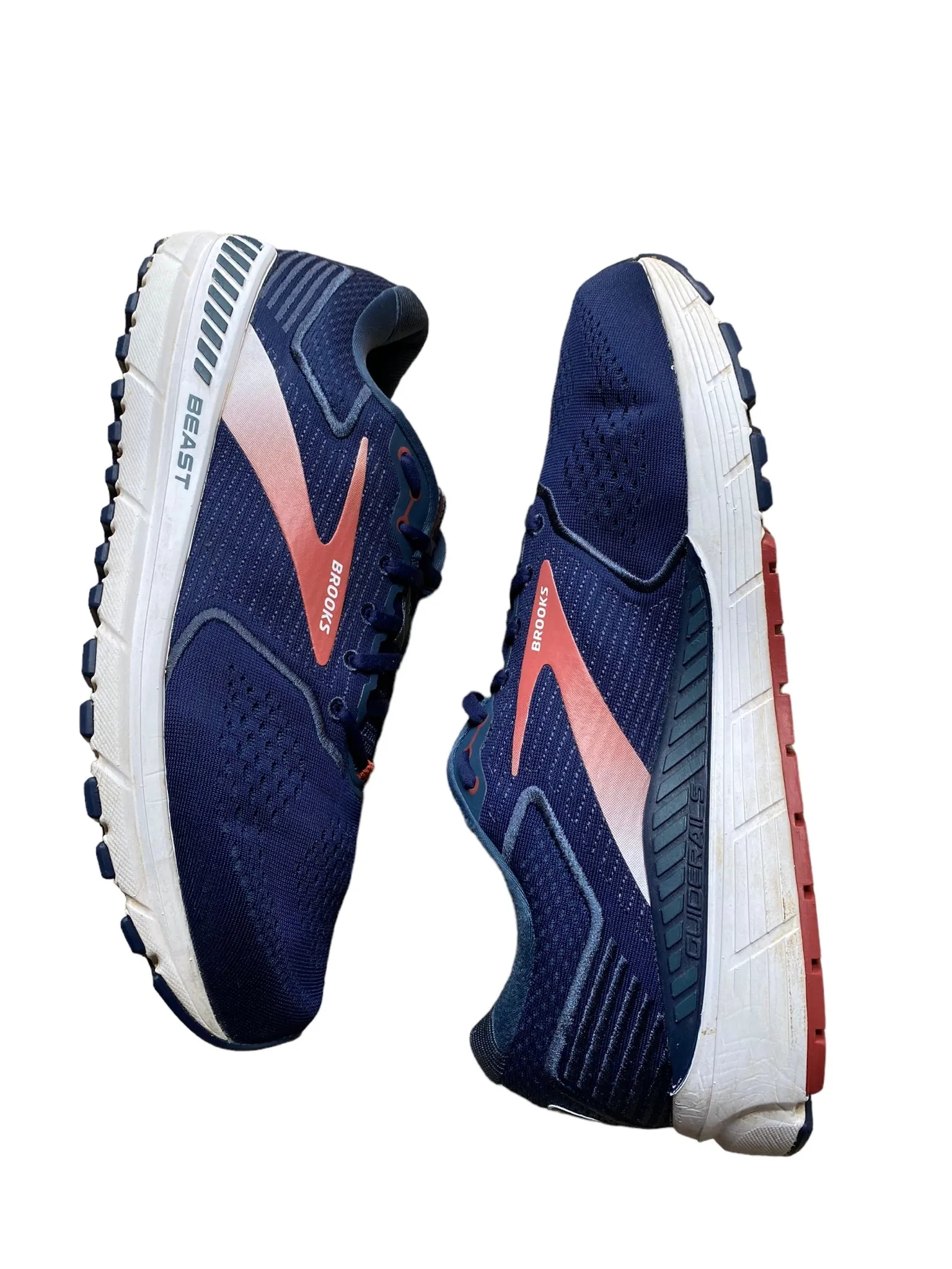 Brooks Beast 20 Blue Red Running Shoes Men's (Size: 12.5) 1103272E480