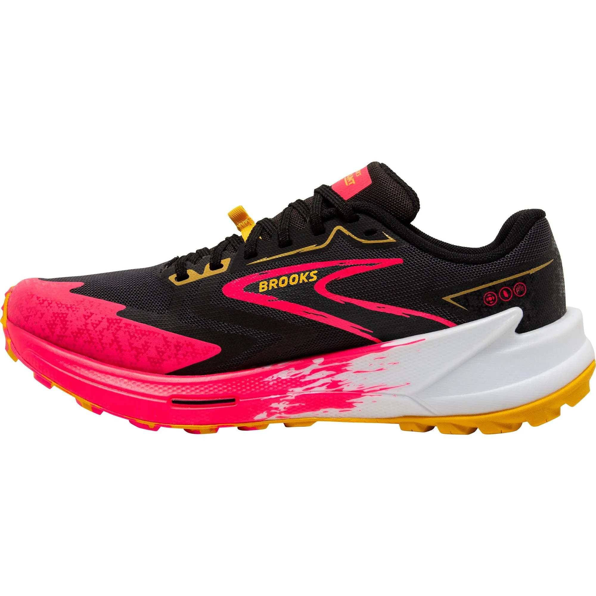 Brooks Catamount 3 Womens Trail Running Shoes - Black