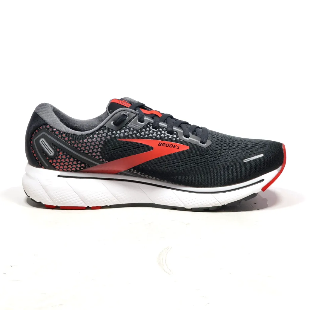 Brooks Ghost 14 Sport Shoes Fabric Black Colour For Men