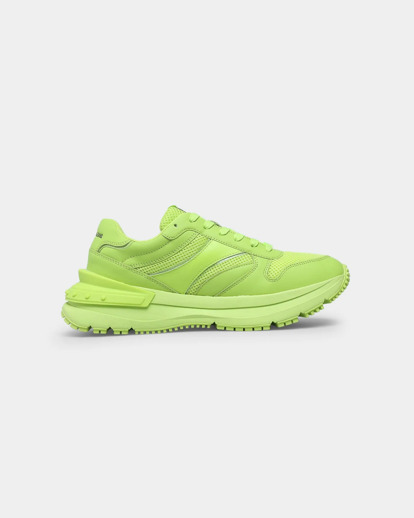 Calvin Klein Runner Lace Up Sneaker Snap Acid Lime