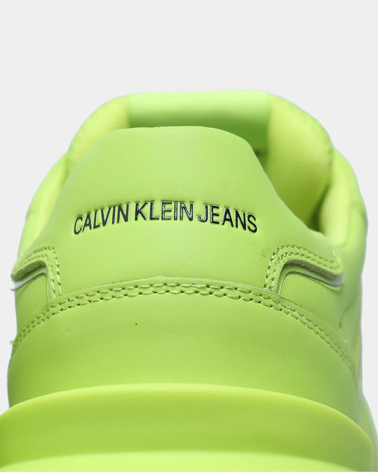 Calvin Klein Runner Lace Up Sneaker Snap Acid Lime