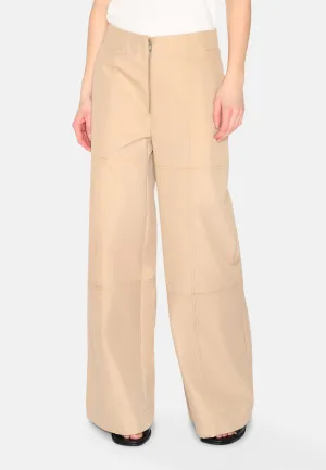 Cecilia wide pants 4137 - Incense