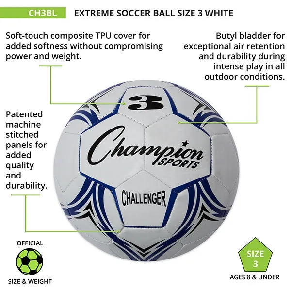 Champion Sports Challenger Soccer Ball Size 3