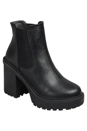 Chunky Black Boot