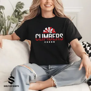 Climbers Cheer Pom Sweatshirt, Hoodie or T-shirt