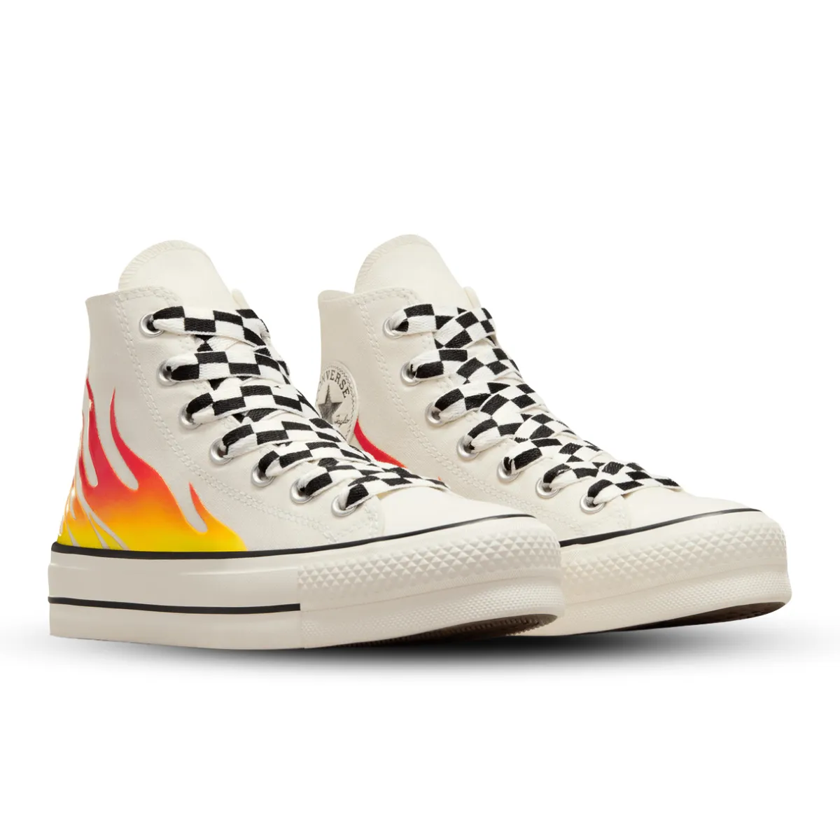 Converse Chuck Taylor All Star Lift Platform Flames