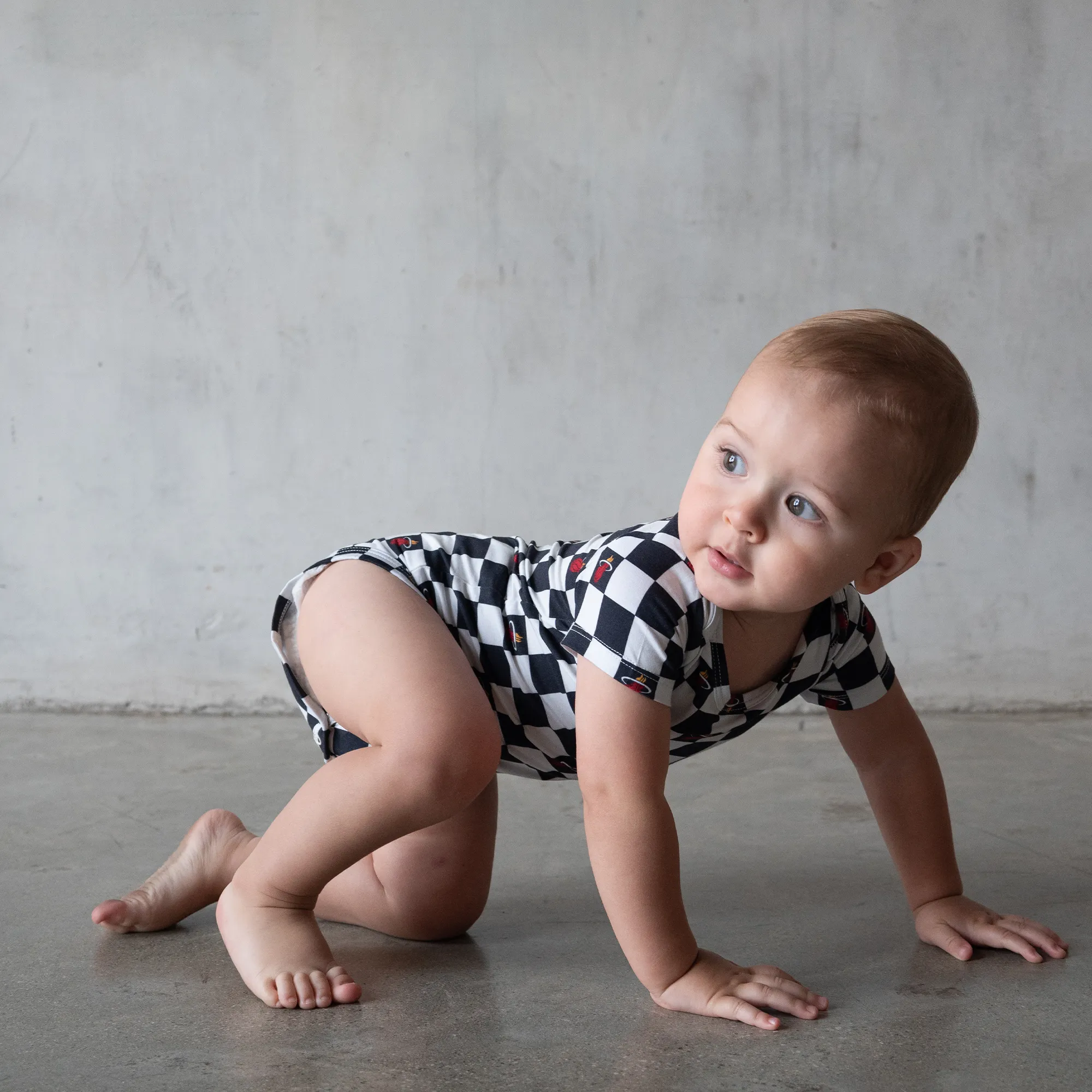 Court Culture X Everyday Leisure Checkerboard Bodysuit