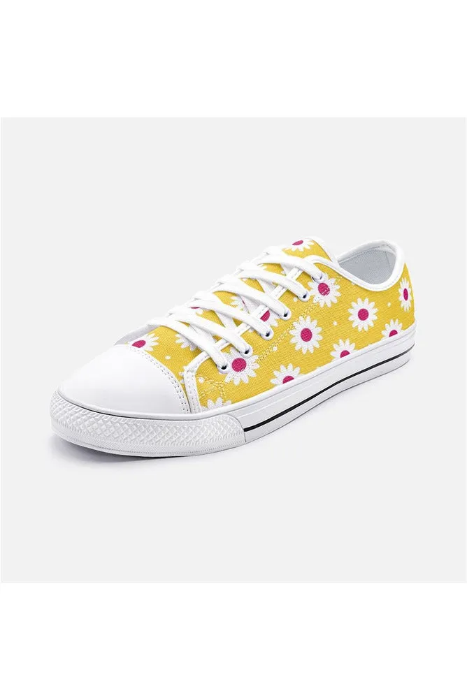 Daisy Daze Unisex Low Top Canvas Shoes