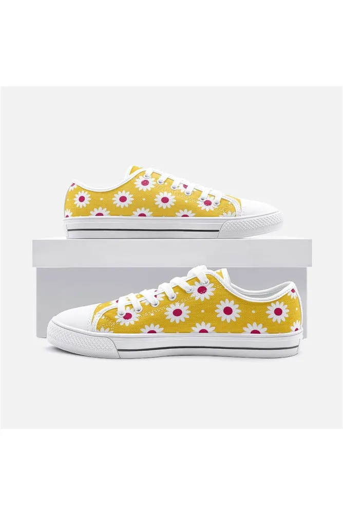 Daisy Daze Unisex Low Top Canvas Shoes