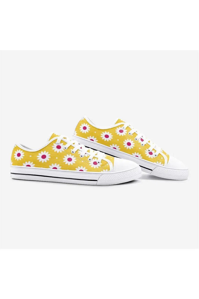 Daisy Daze Unisex Low Top Canvas Shoes