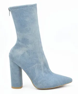 DENIM RUSH BOOTIE