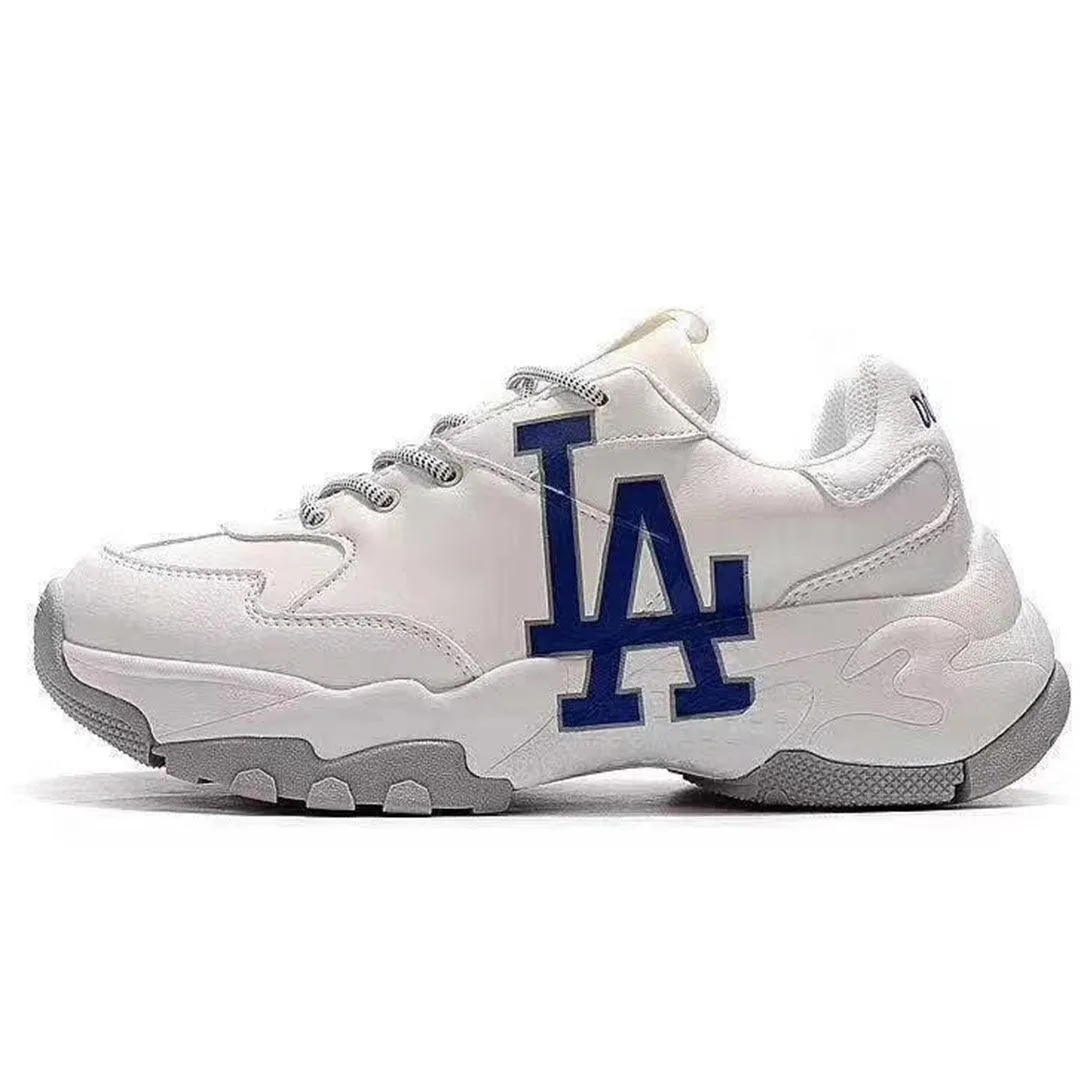 Dodgers Big Ball Chunky Lakers White Sneakers