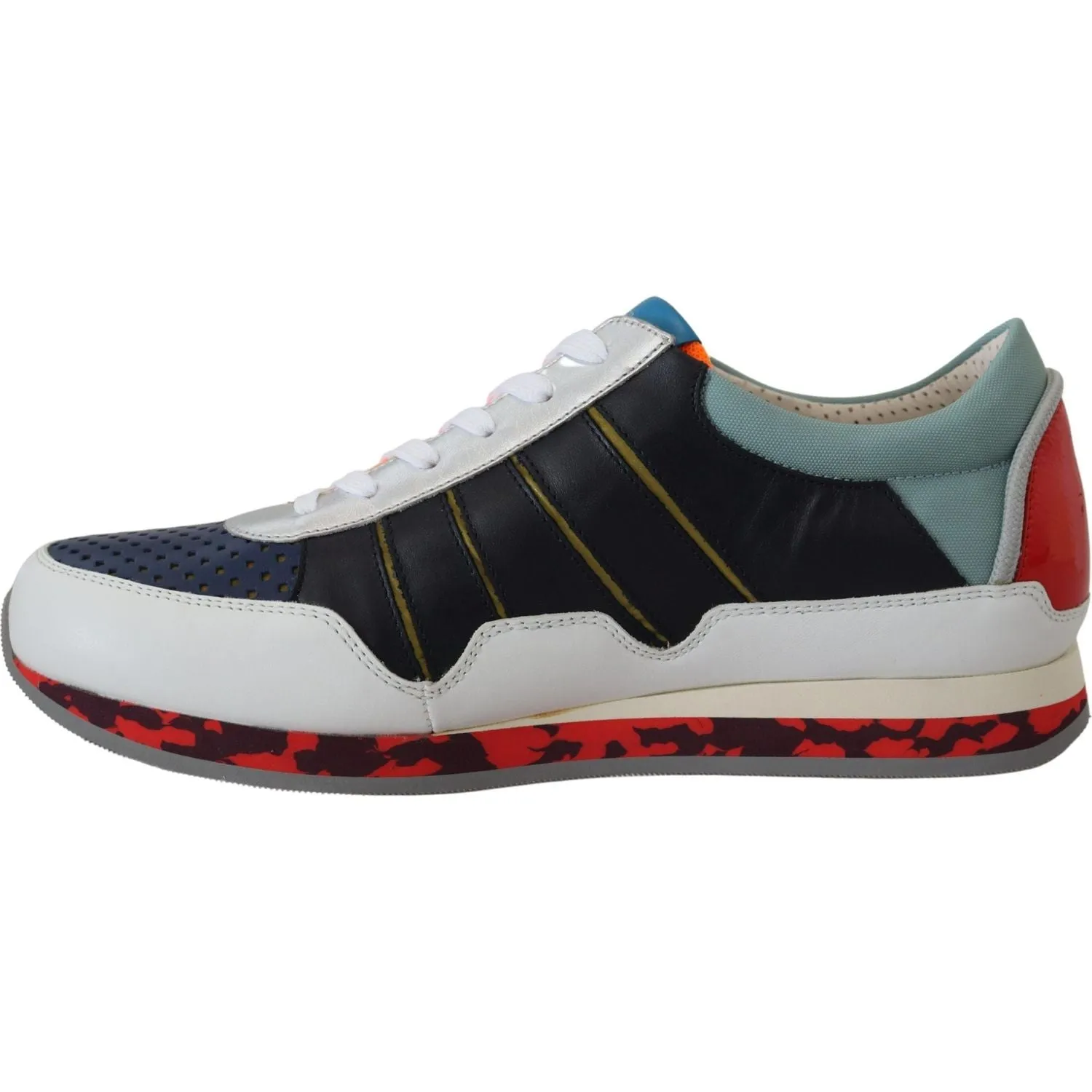 Dolce & Gabbana Elegant Multicolor Low Top Sneakers