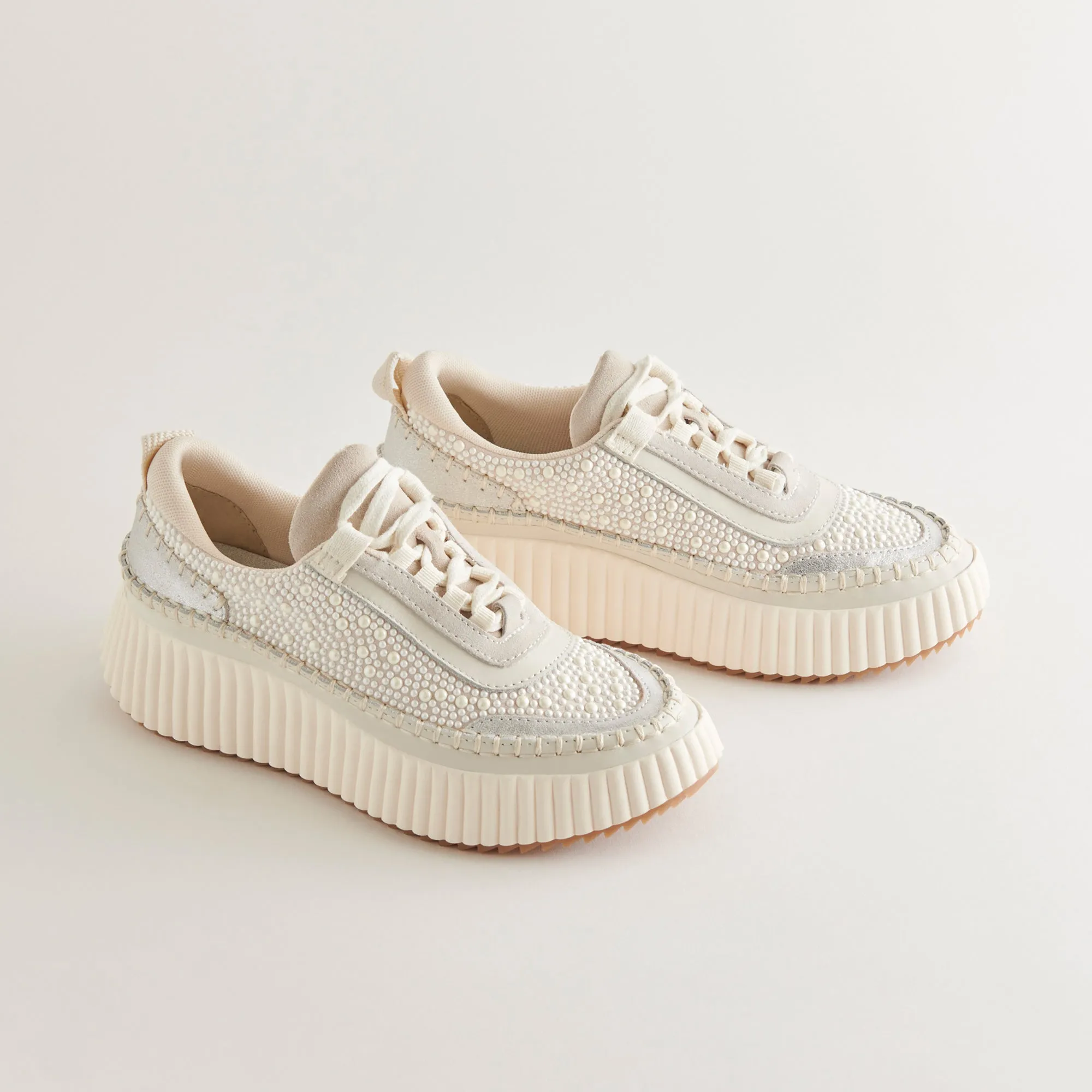 DOLEN PEARL SNEAKERS VANILLA PEARLS