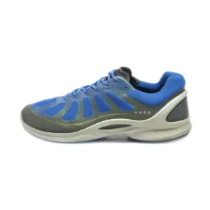 Ecco Biom Sport Shoes Fabric Blue Colour For Men