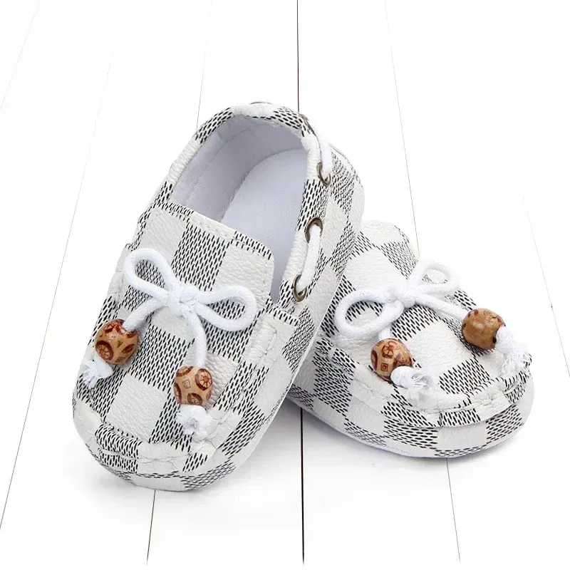 Exclusive Korean Babi Moccasins for Non-slip First Walkers Toddler Loafers Baby Girls Boys Crib Shoes