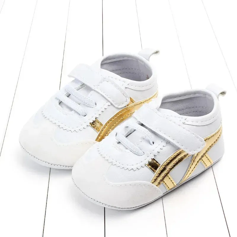 Exclusive Korean Babi Moccasins for Non-slip First Walkers Toddler Loafers Baby Girls Boys Crib Shoes