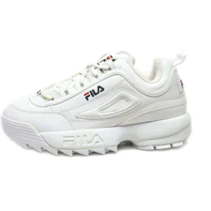 Fila Disruptor Wmn Low-Top Sneakers Leather White Colour For Women