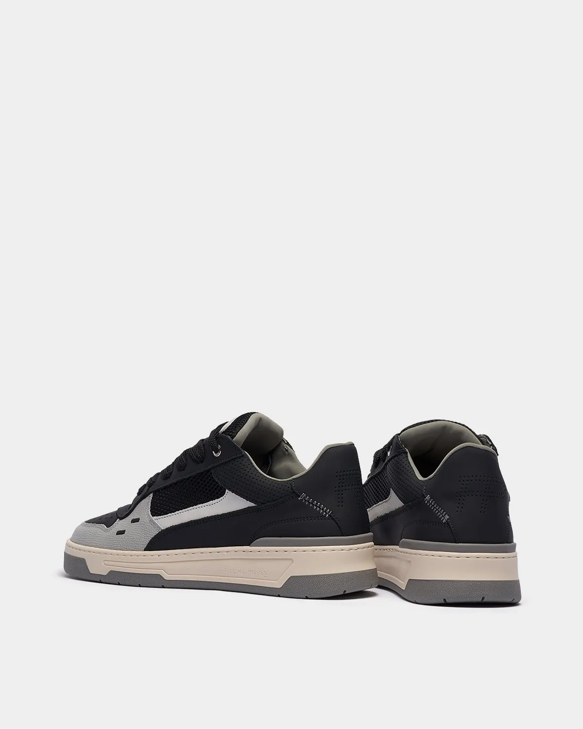 FILLING PIECES Cruiser Black Mens Sneakers