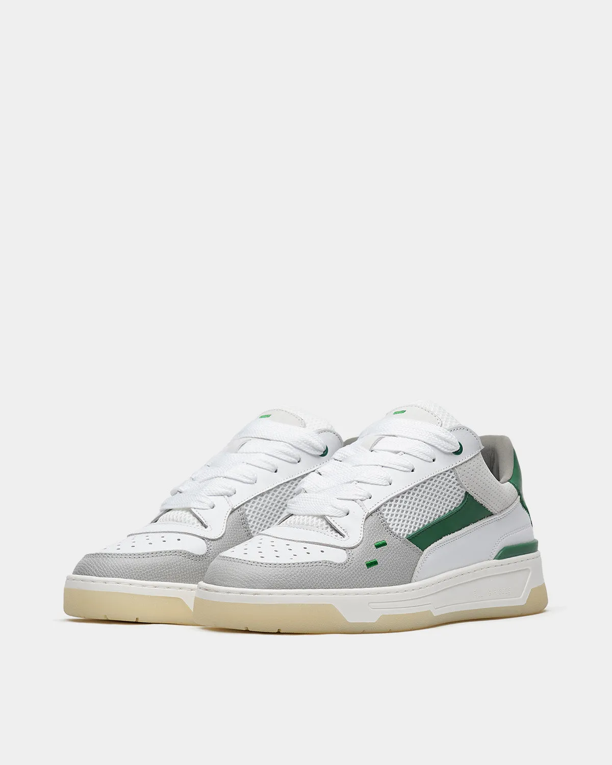 FILLING PIECES Cruiser White / Green Mens Sneakers