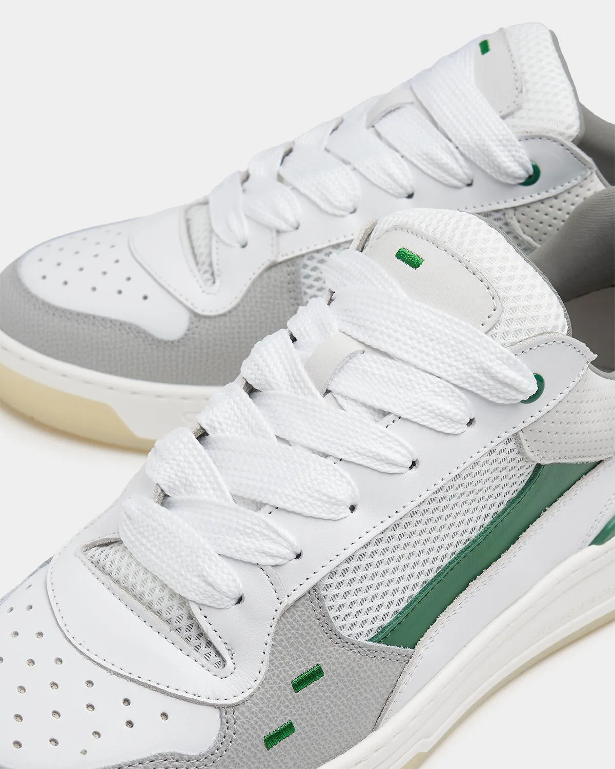 FILLING PIECES Cruiser White / Green Mens Sneakers