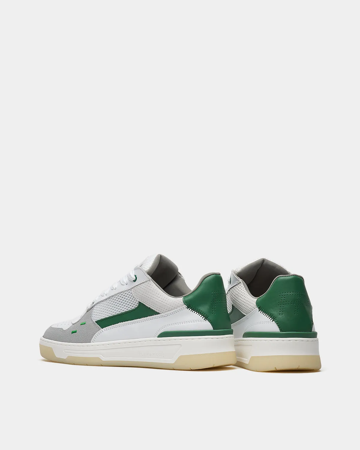 FILLING PIECES Cruiser White / Green Mens Sneakers