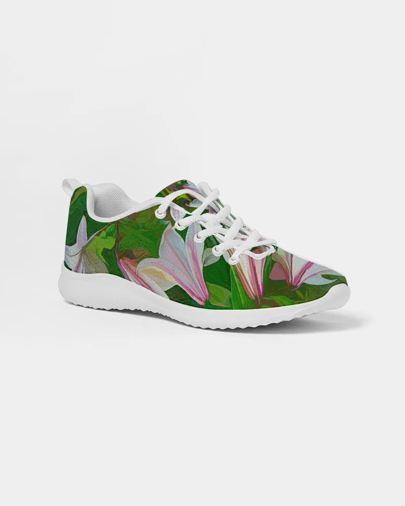 Flower Garden Women's Athletic Shoe