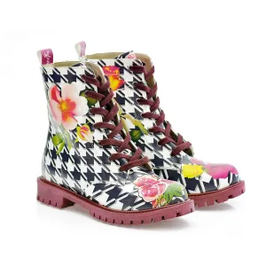 Flower Long Boots NTM1005