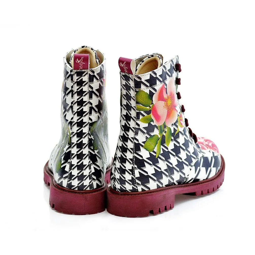 Flower Long Boots NTM1005