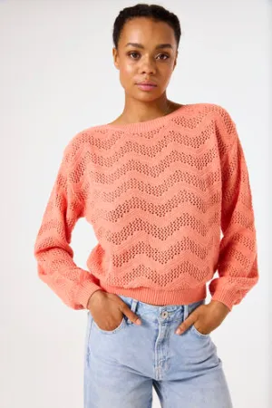 Garcia Peach Sorbet Sweater