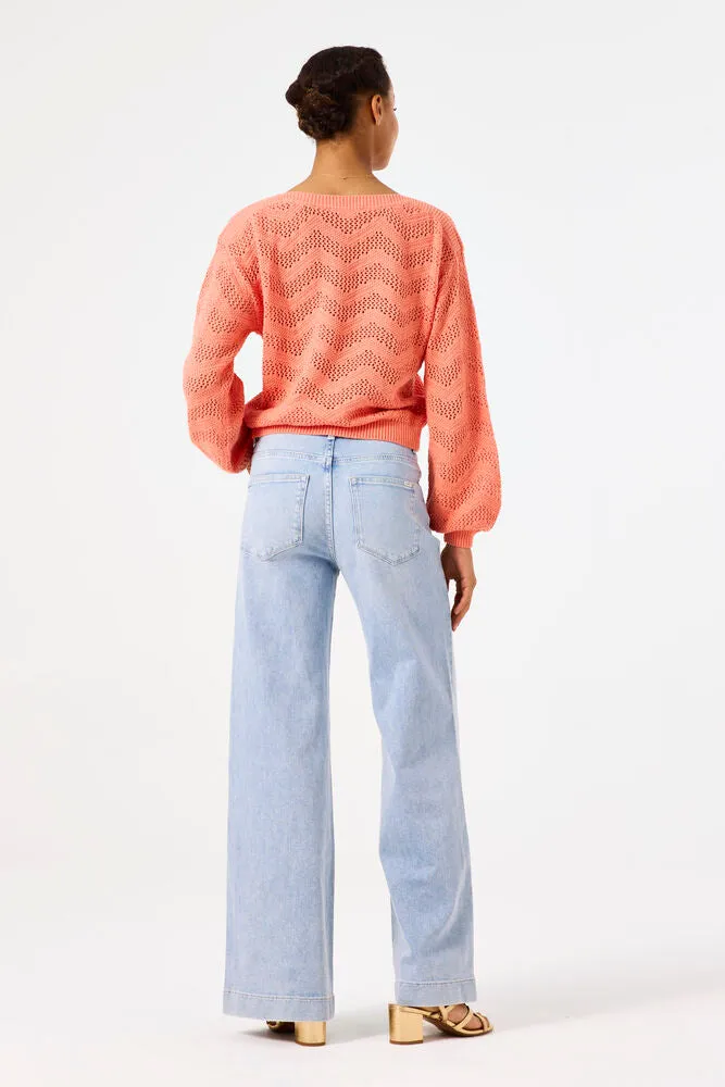 Garcia Peach Sorbet Sweater