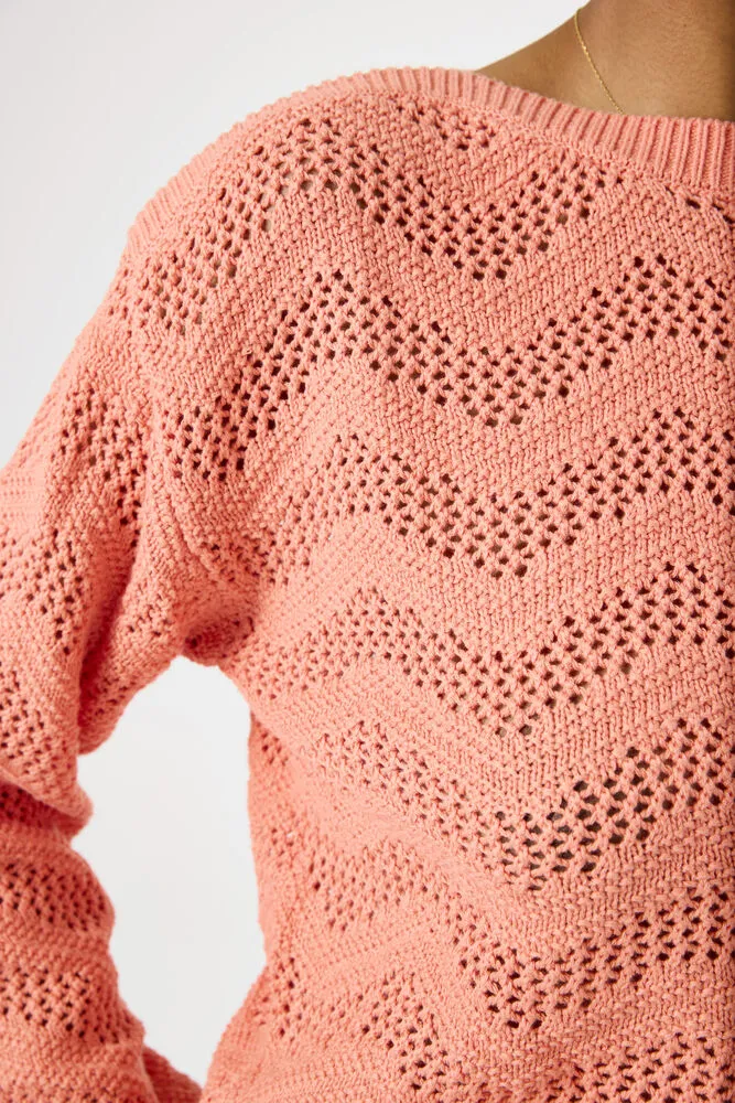 Garcia Peach Sorbet Sweater